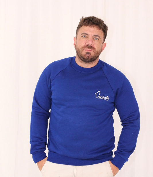 Royal Blue Crew Neck Jumper