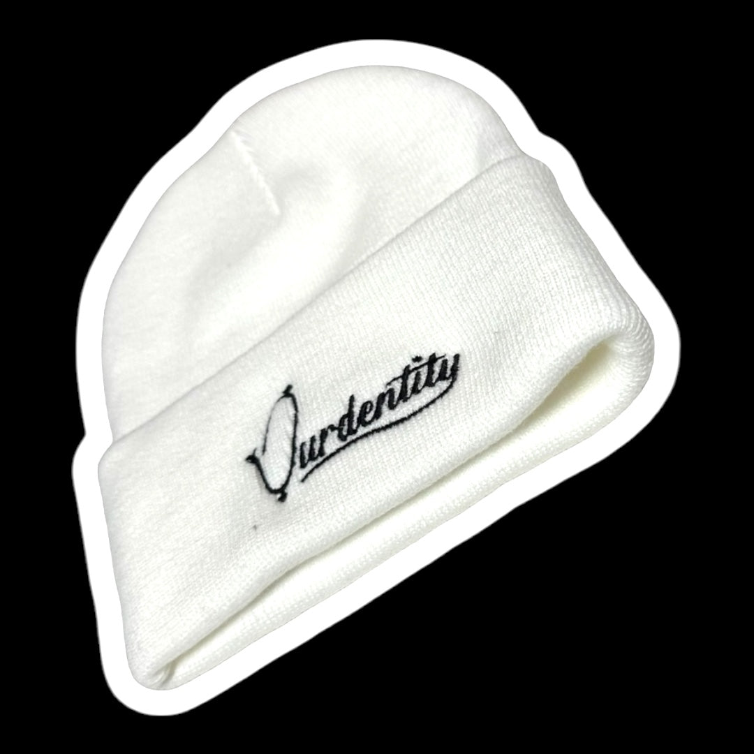 Beanie hat white