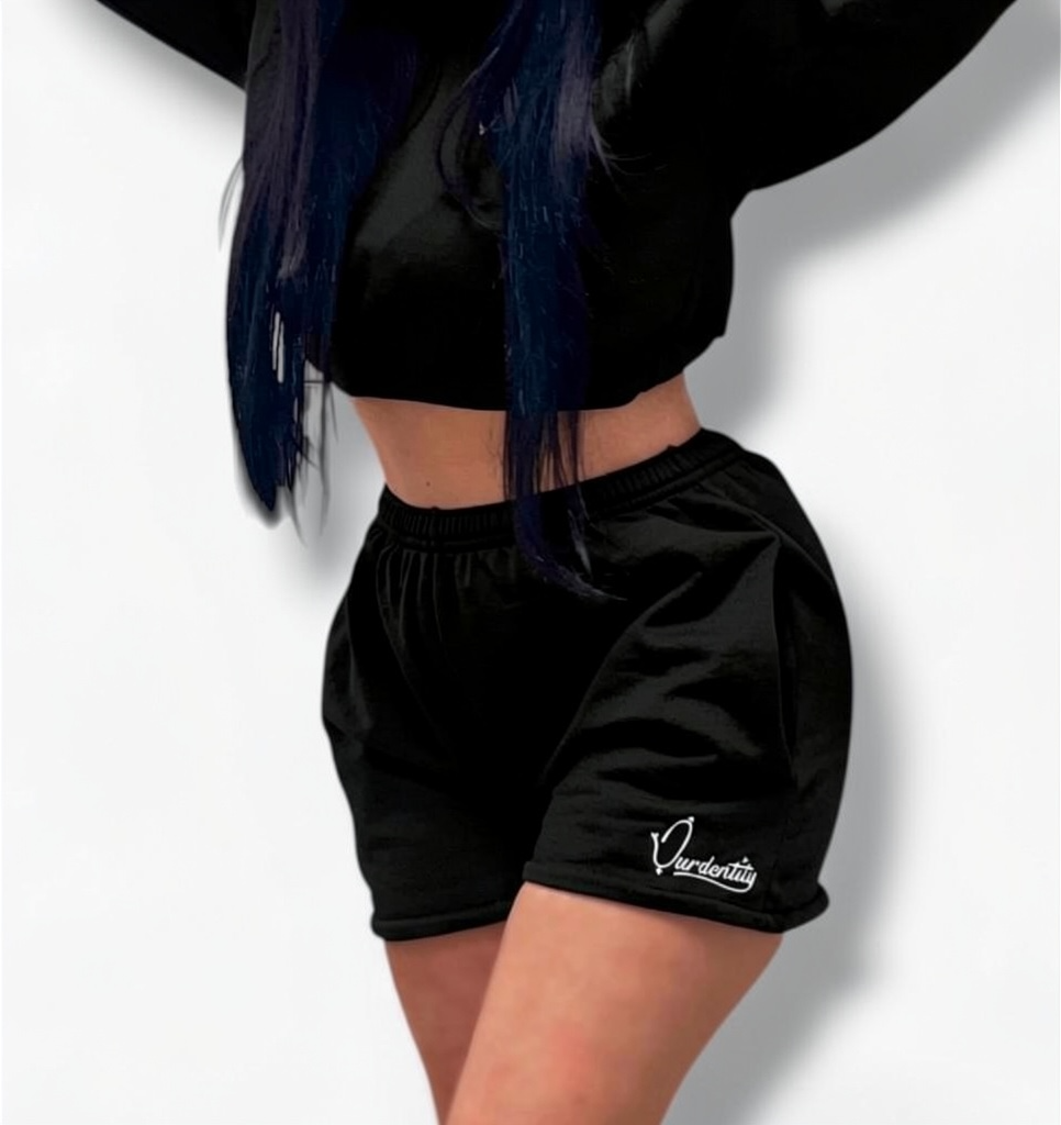 Black Lounge Shorts
