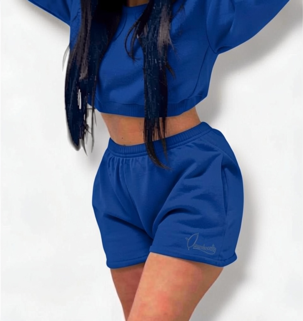 Royal Blue Lounge Shorts
