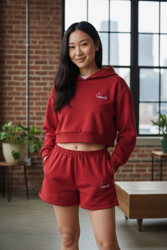 Red Loungewear Set