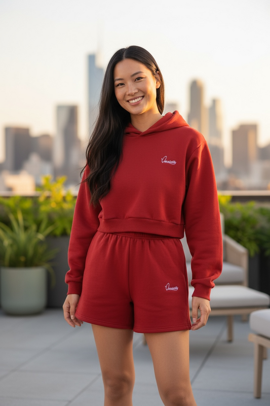 Red Loungewear Set