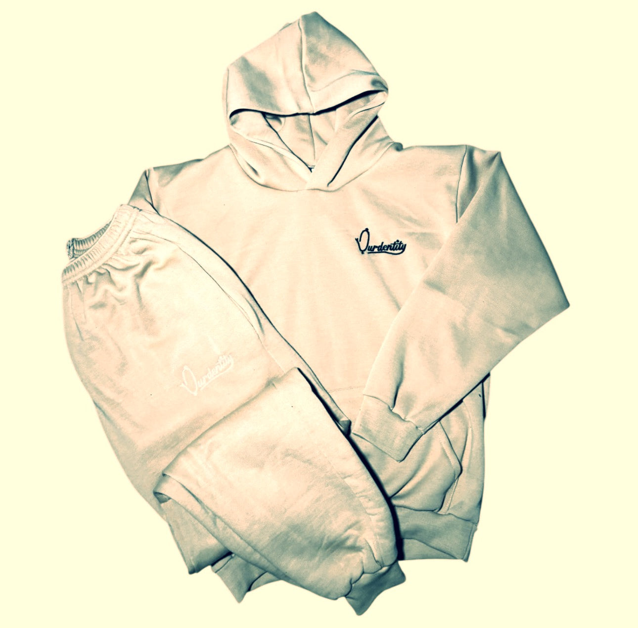 Caramel Overhead Cuff Bottom Tracksuit