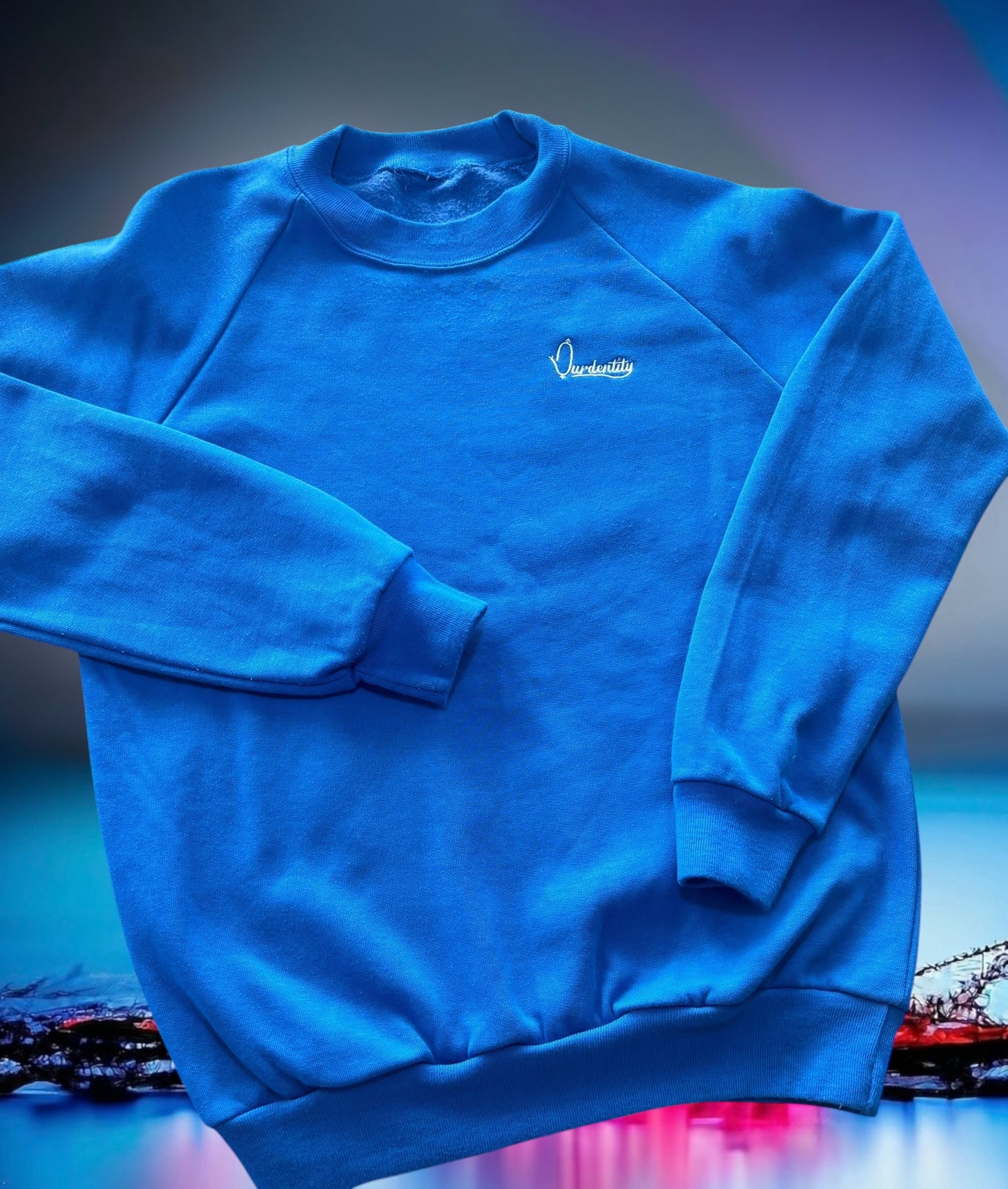 Royal Blue Crew Neck Jumper