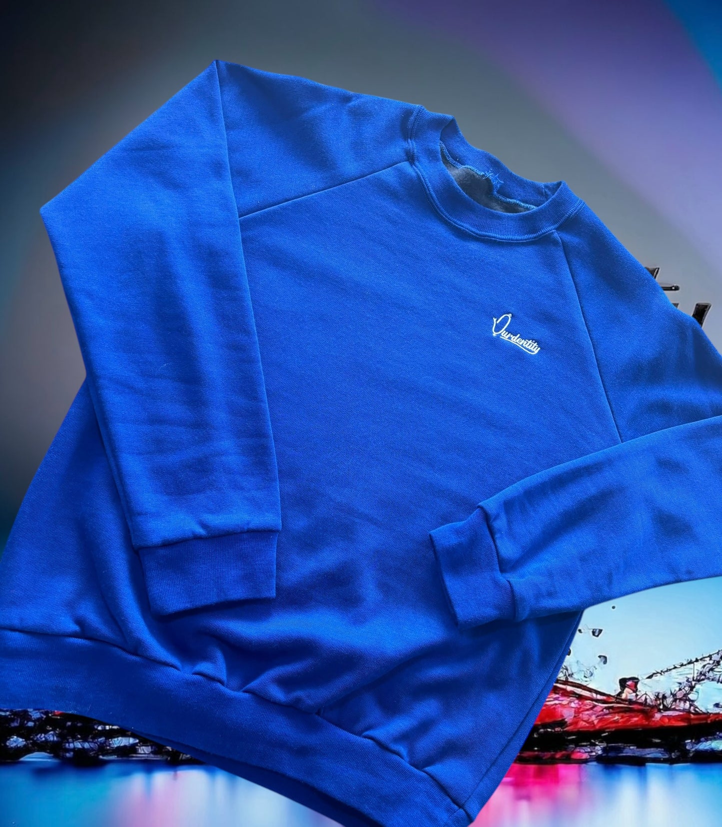 Royal Blue Crew Neck Jumper
