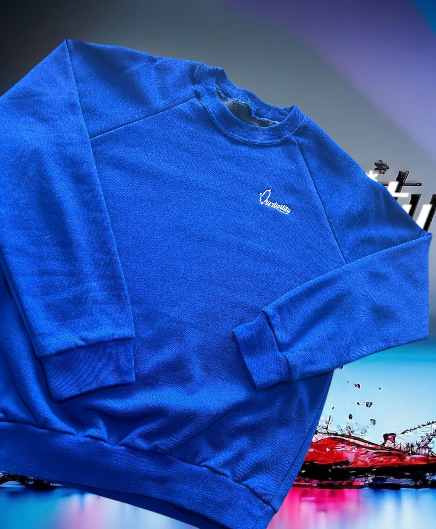 Royal Blue Crew Neck Jumper