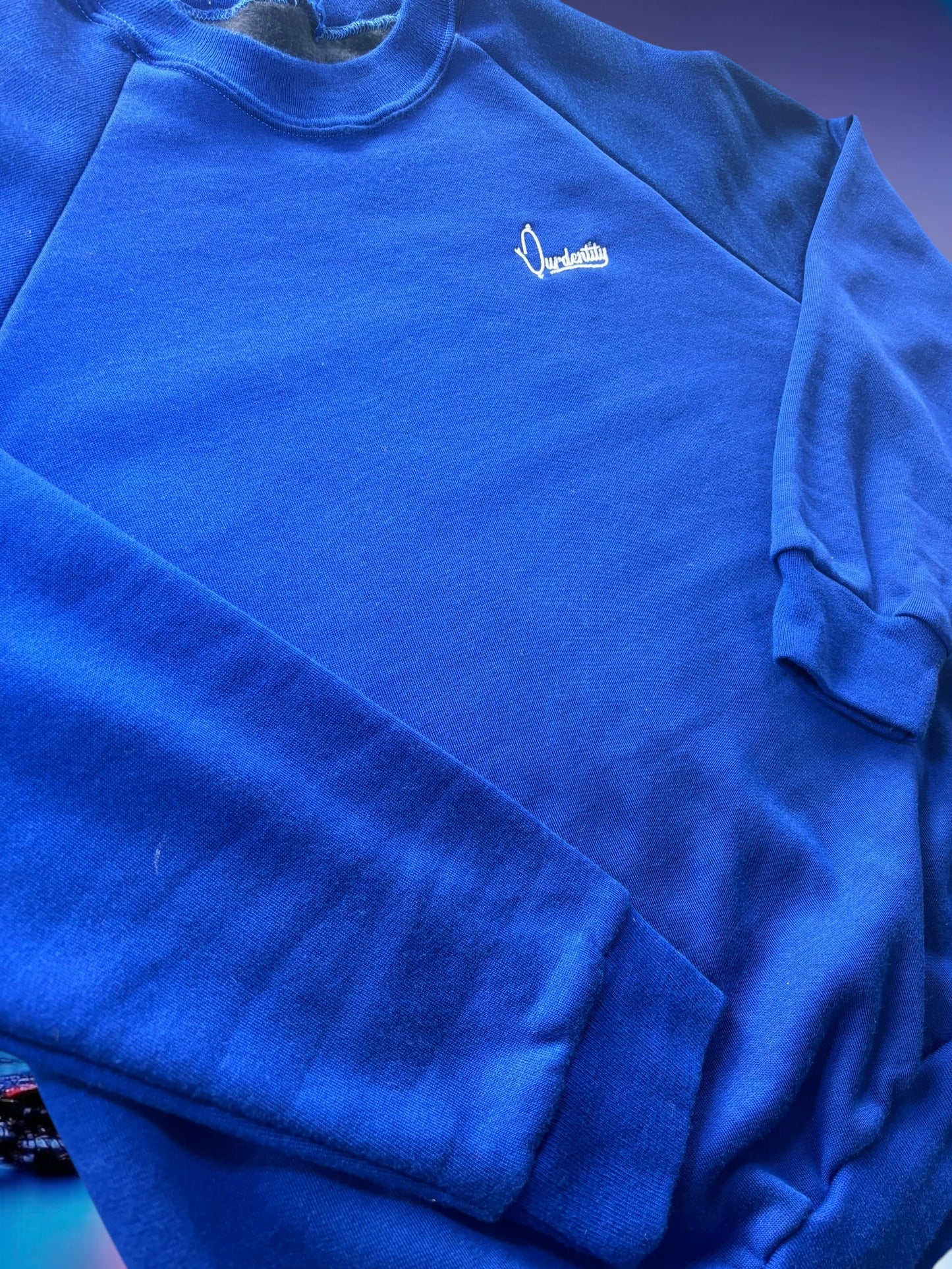Royal Blue Crew Neck Jumper