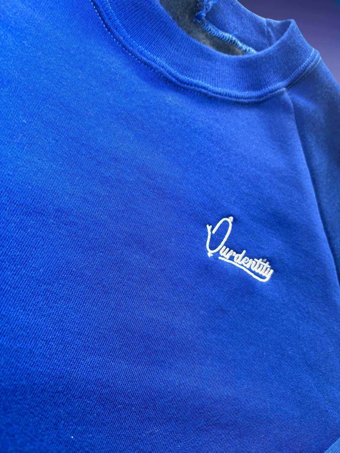 Royal Blue Crew Neck Jumper