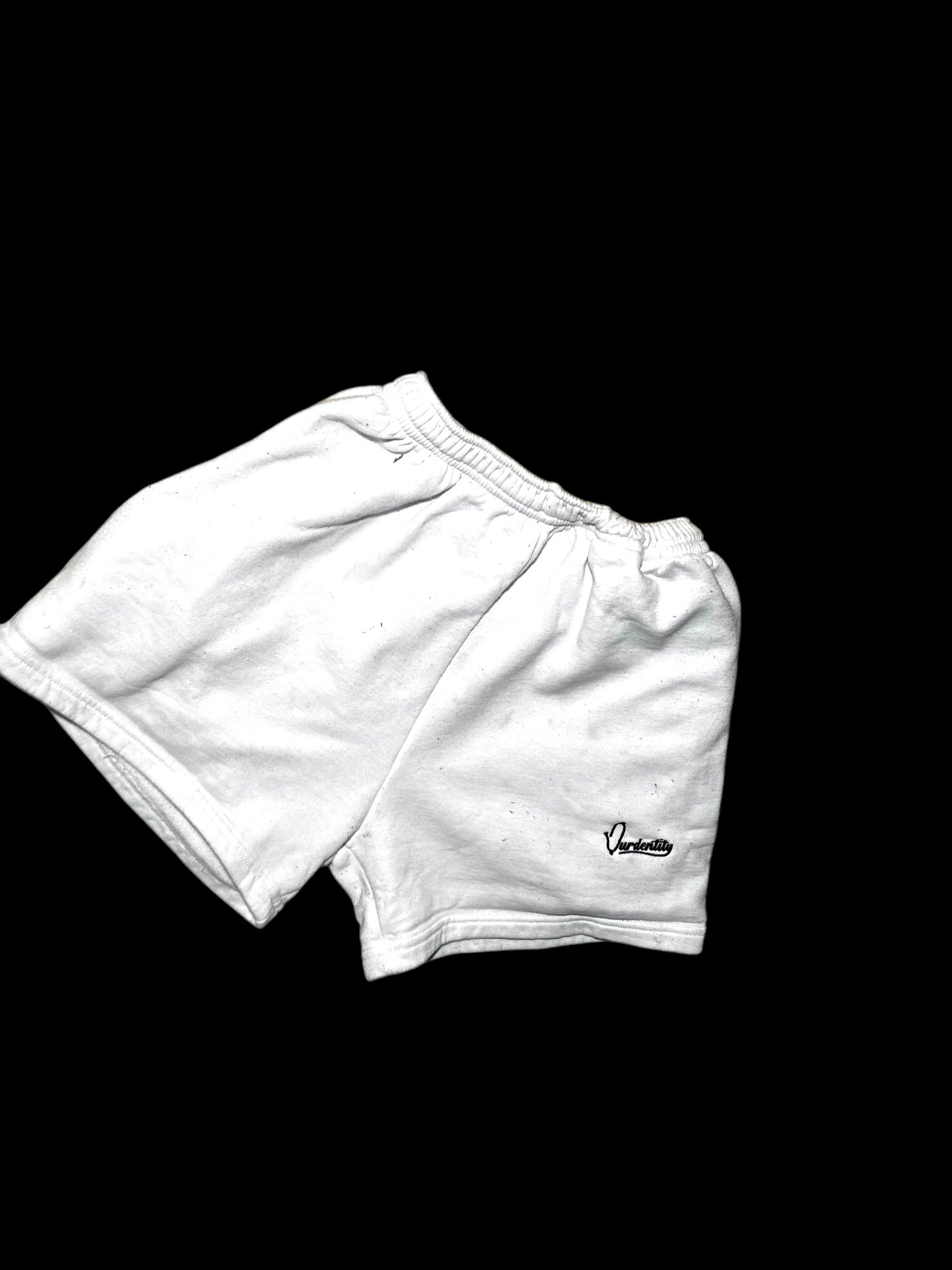 White Tracksuit Shorts