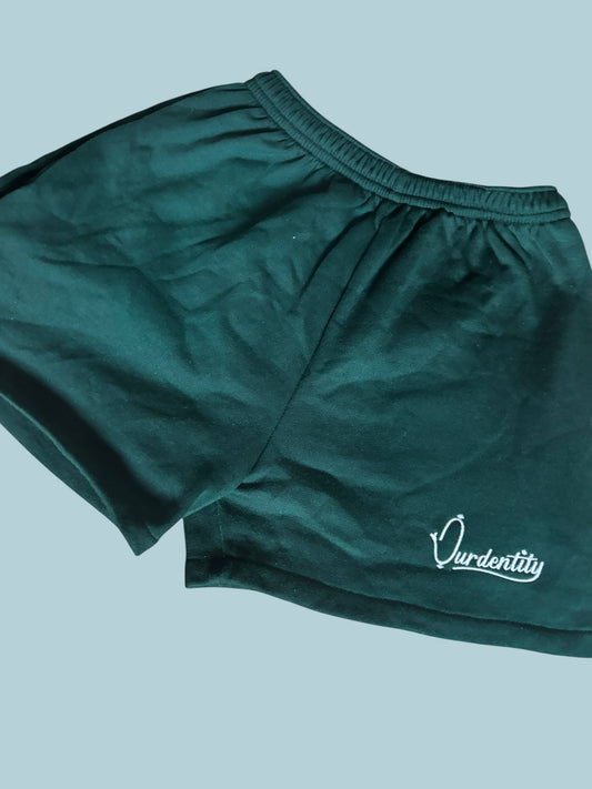 Forest Green Lounge Shorts