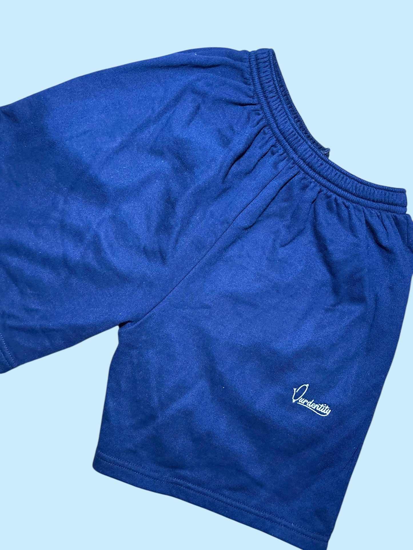 Navy Blue Tracksuit Shorts