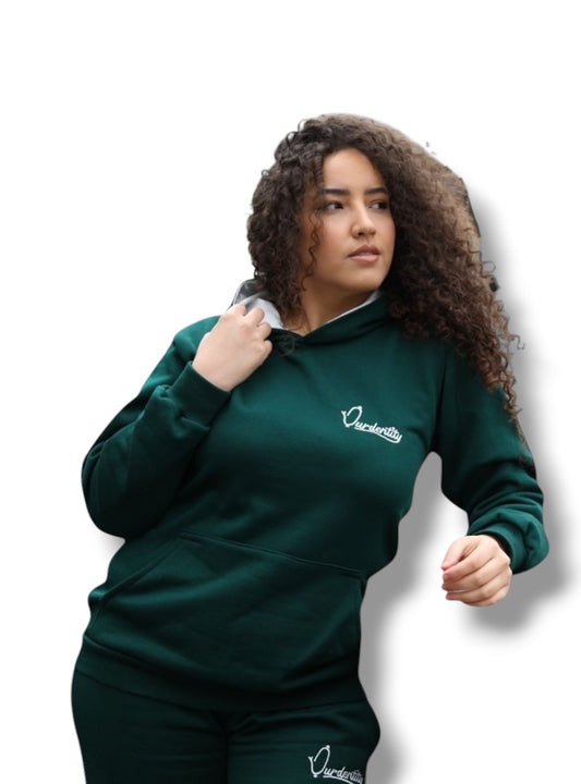 Signature Forest Green Hoodie