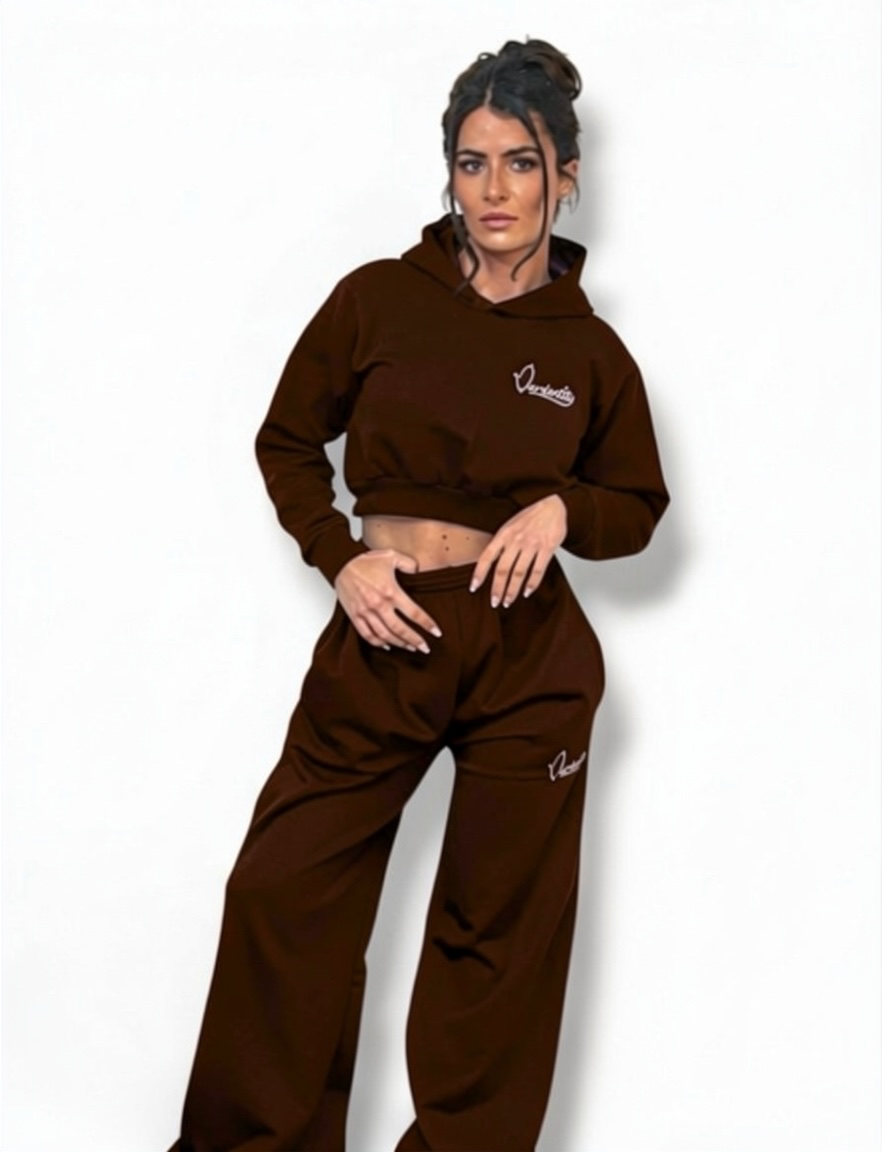 Chocolate Baggy Style Joggers