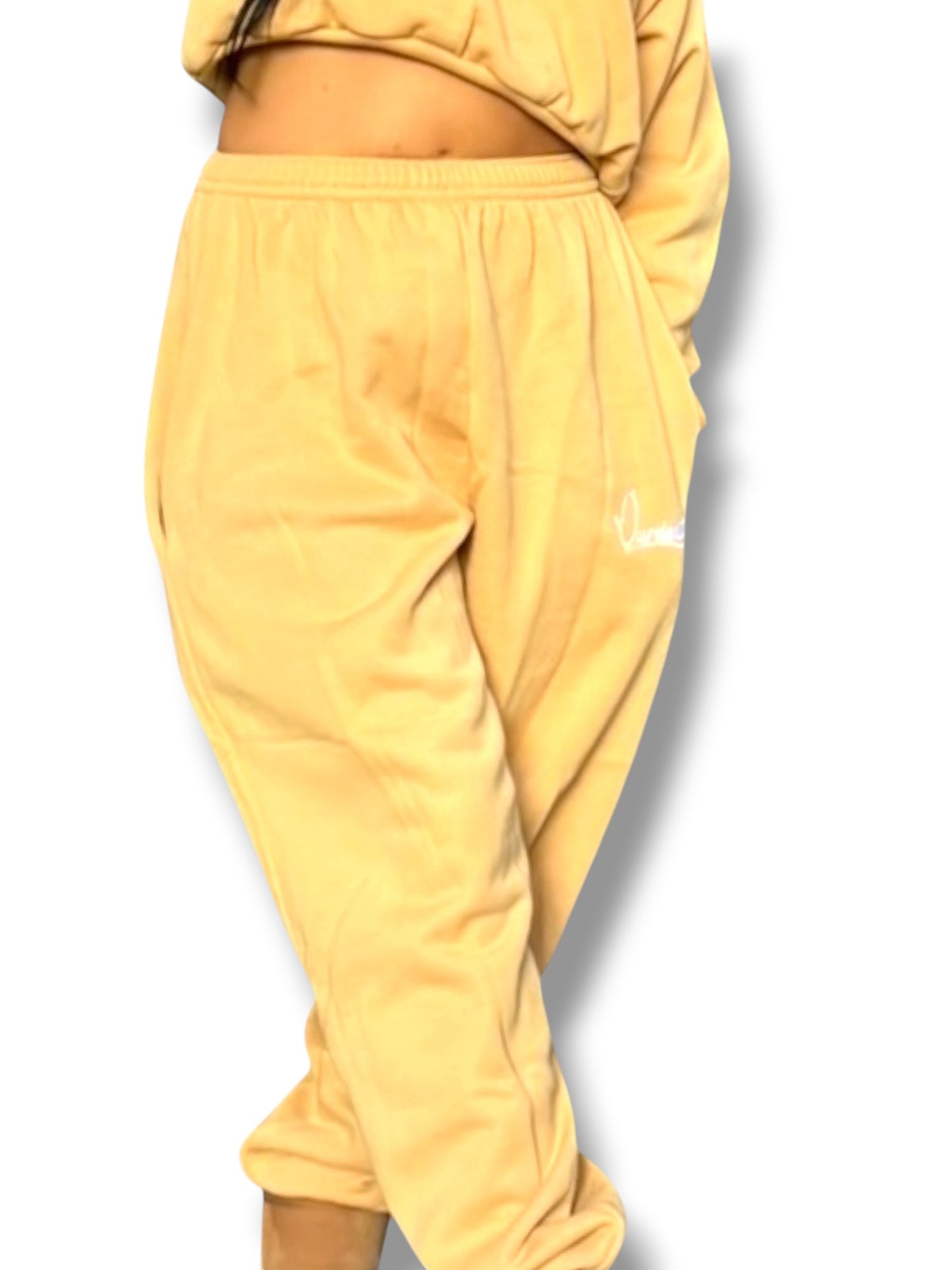 Signature Caramel Joggers