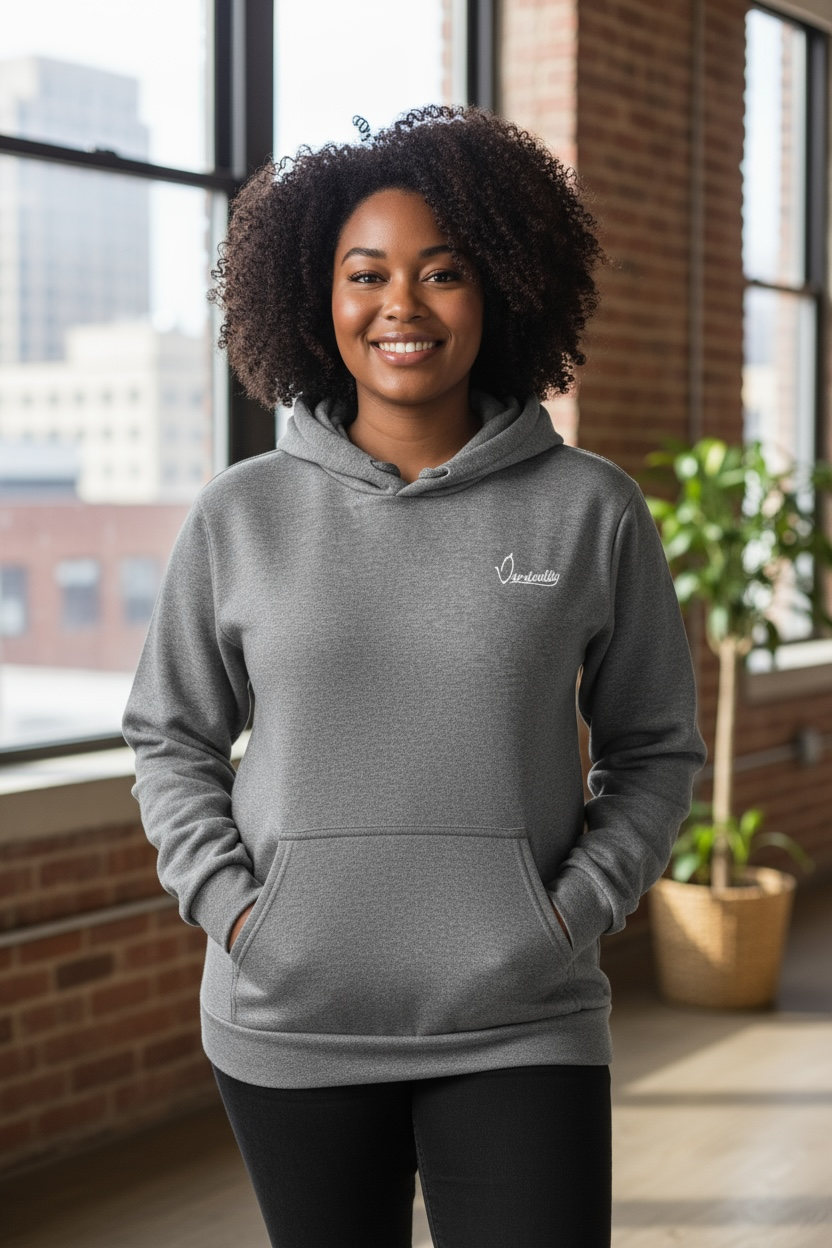 Raven Grey Overhead Hoodie