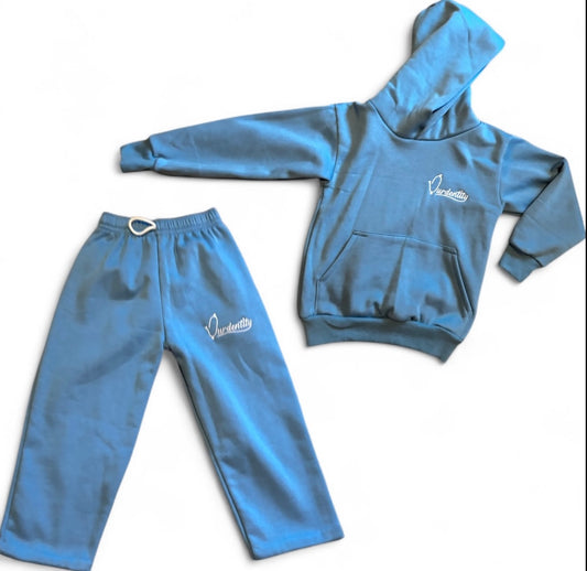 Kids Sky Blue Tracksuit