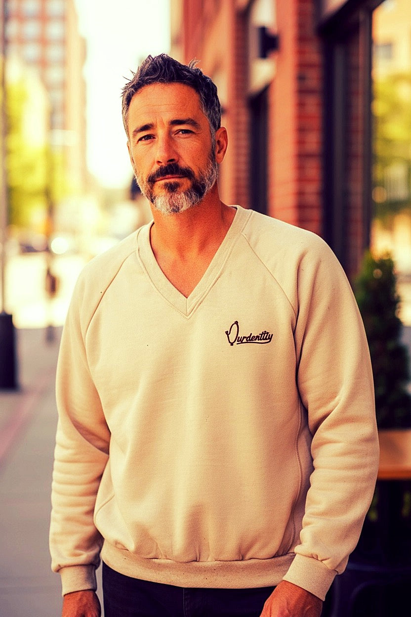 Caramel V Neck Jumper