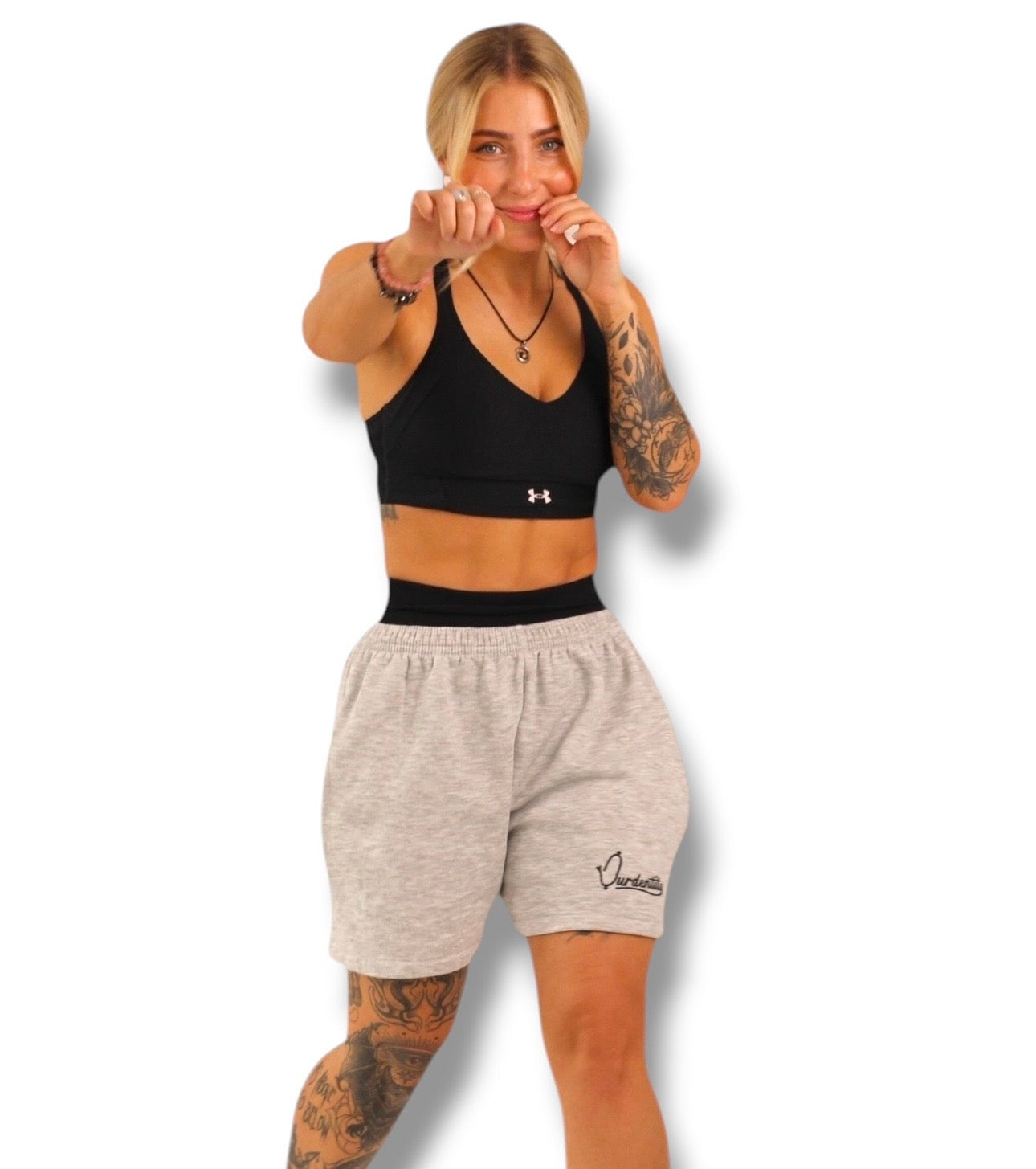 Signature Silver Grey Shorts