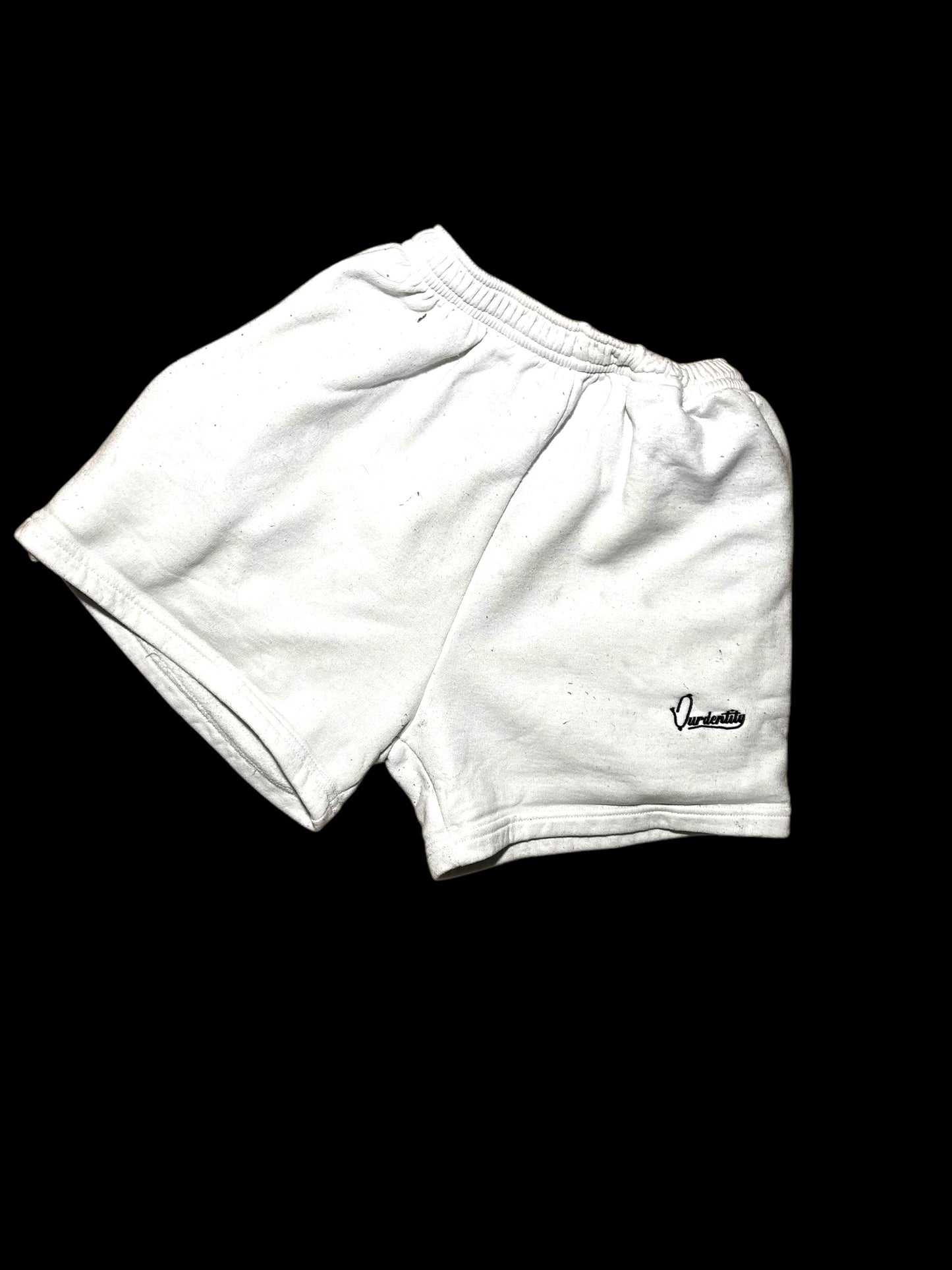 White Tracksuit Shorts