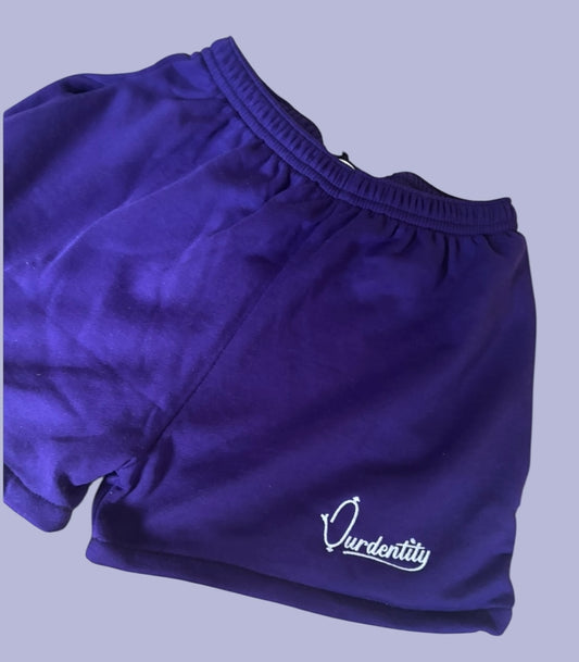 Purple Lounge Shorts