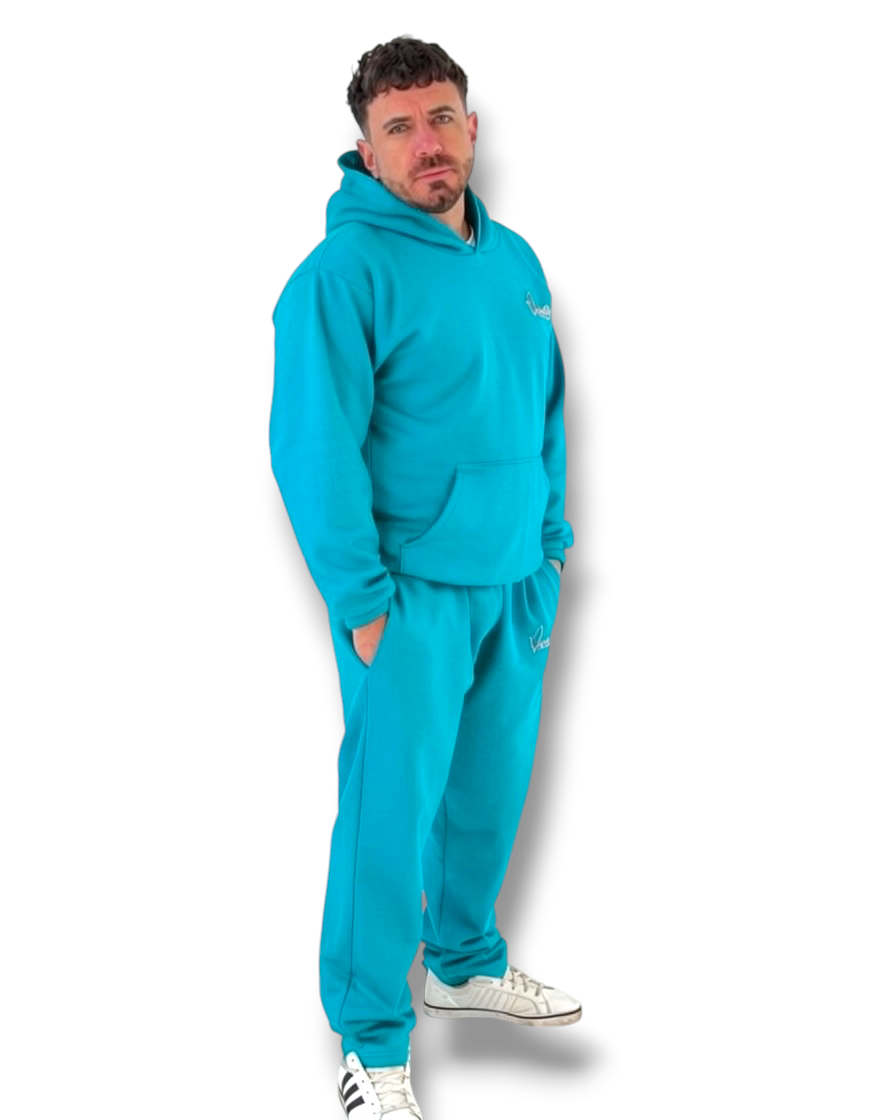 Turquoise Signature Tracksuit