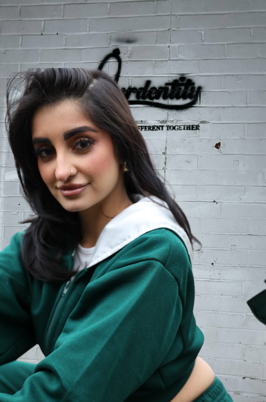 Satin Lined Forest Hoodie