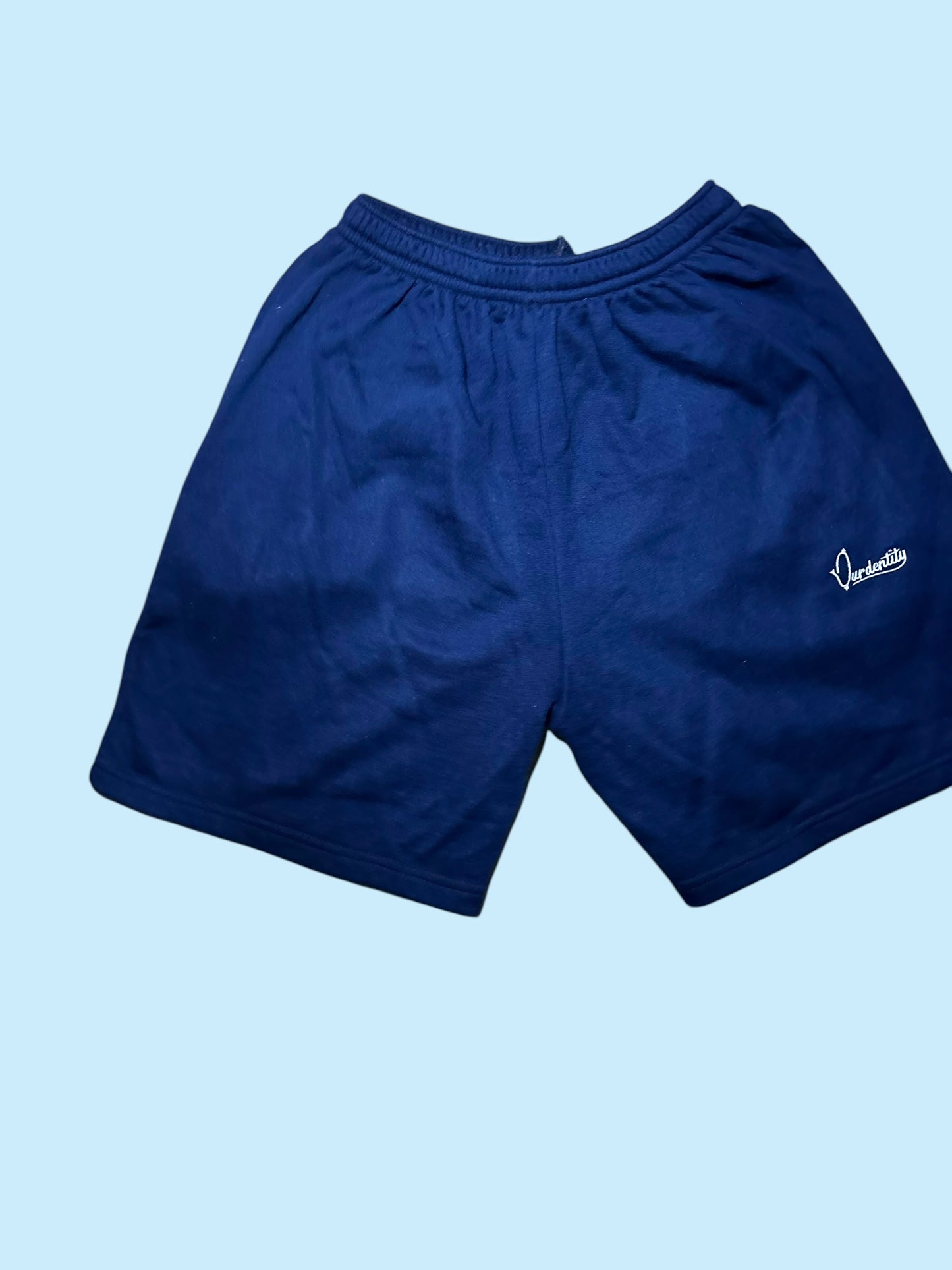 Navy Blue Tracksuit Shorts