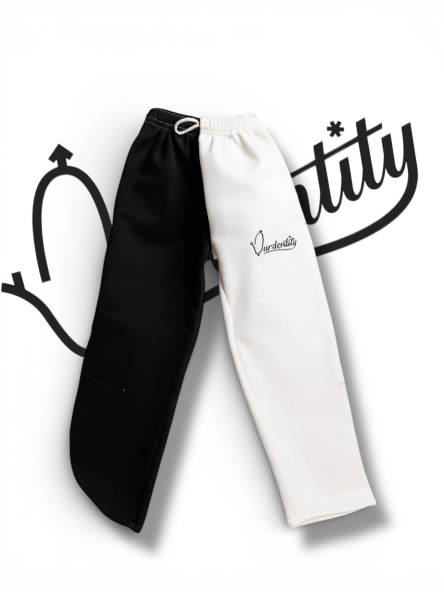 Black and White Kids Tracksuit