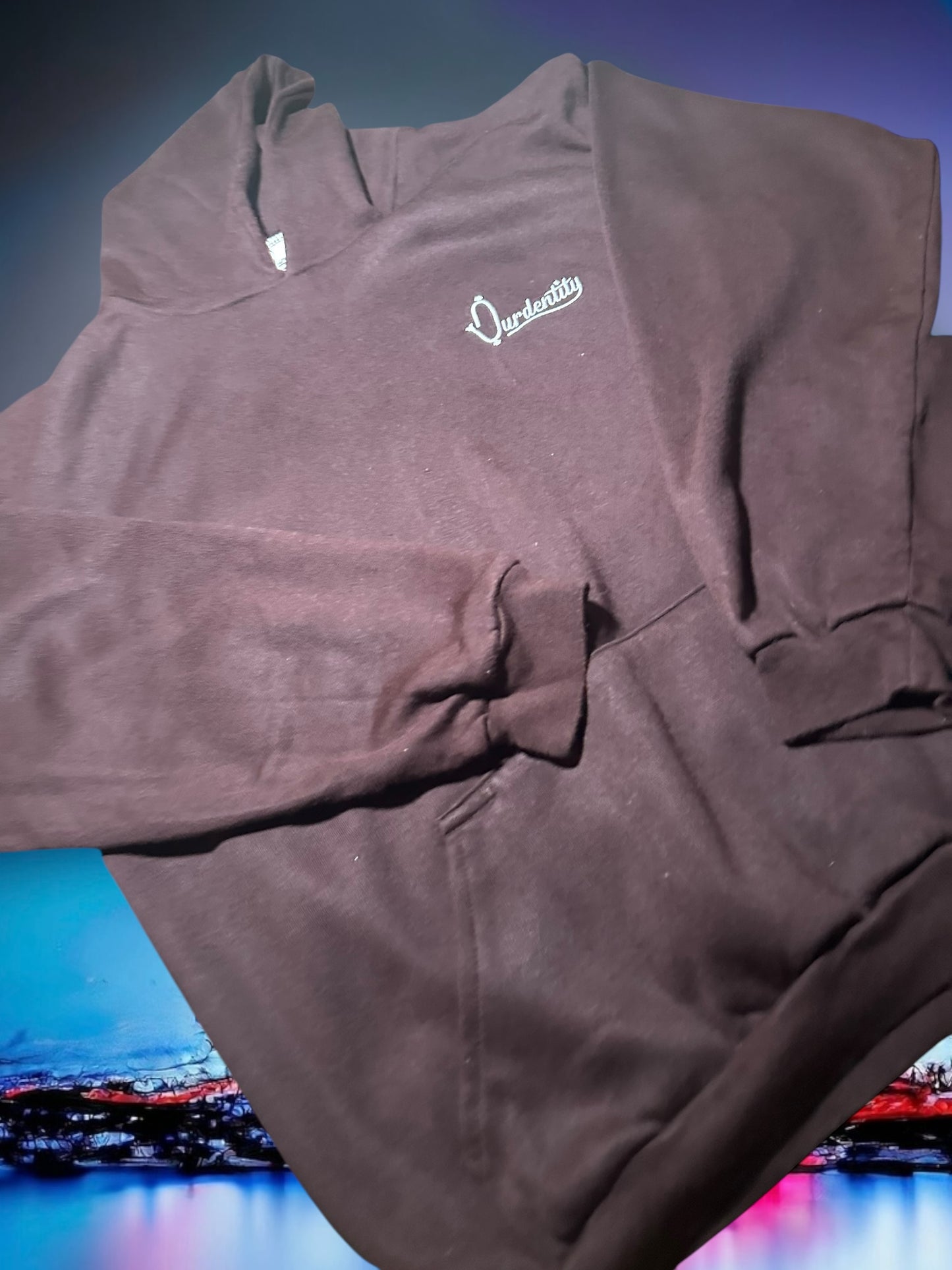 Brown overhead tracksuit