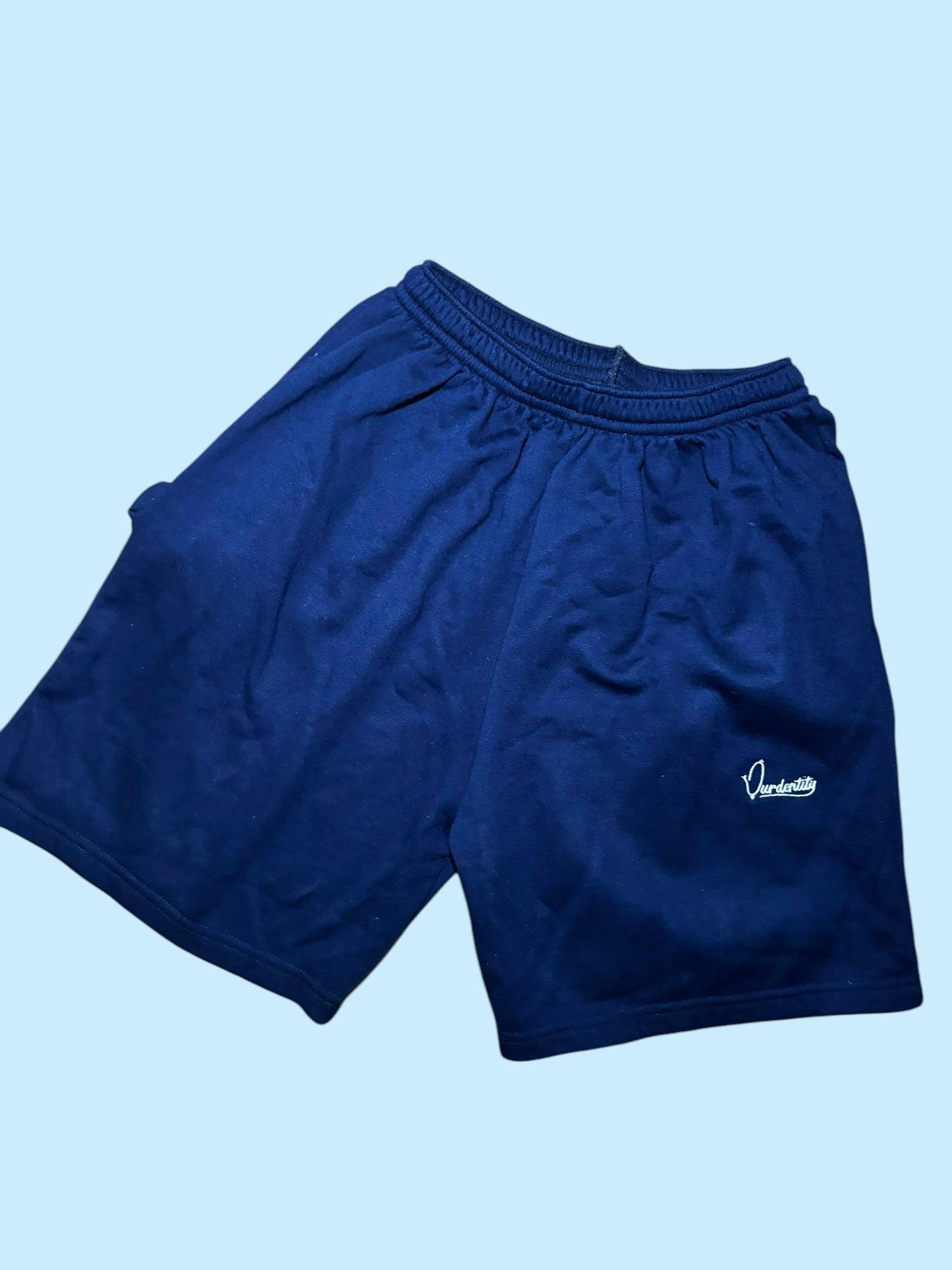 Navy Blue Tracksuit Shorts