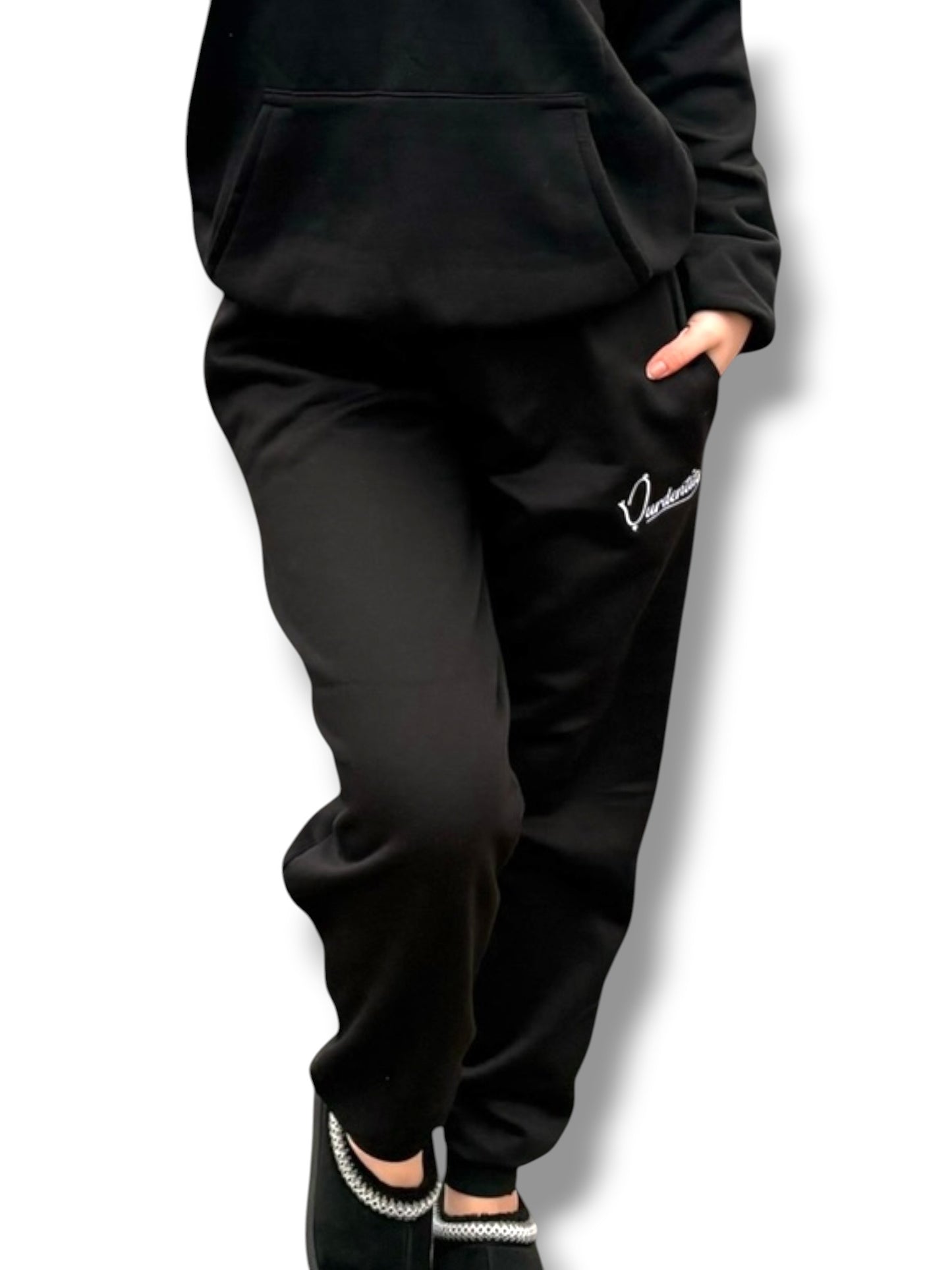 Signature Black Joggers