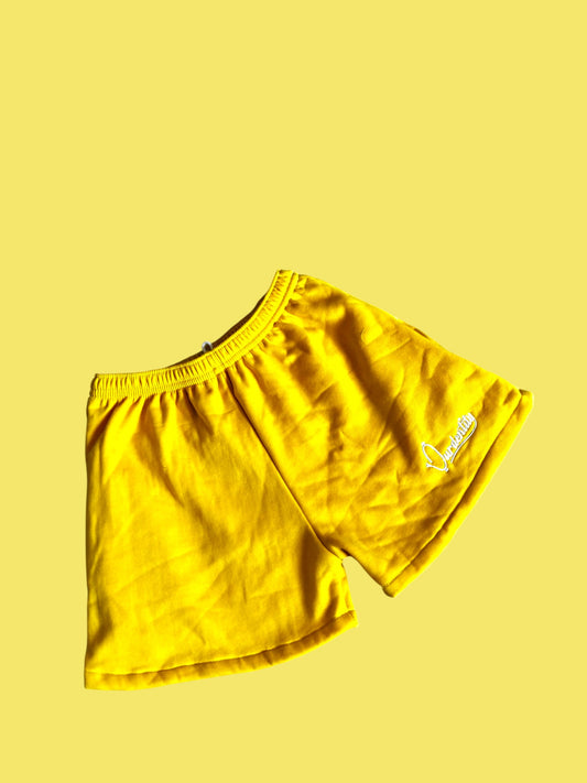 Yellow Lounge Shorts