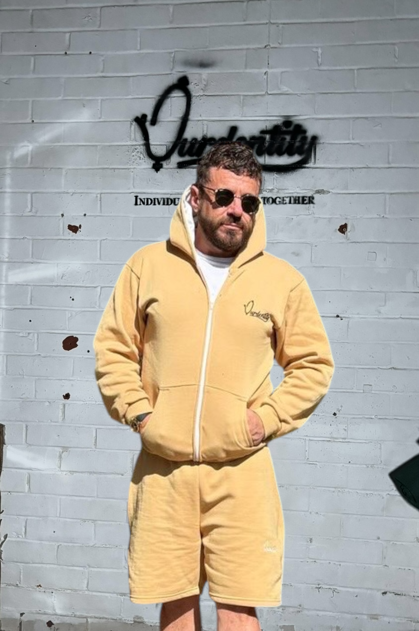 Satin Lined Caramel Hoodie