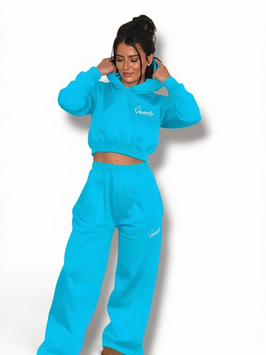 Sky Blue Baggy Style Joggers
