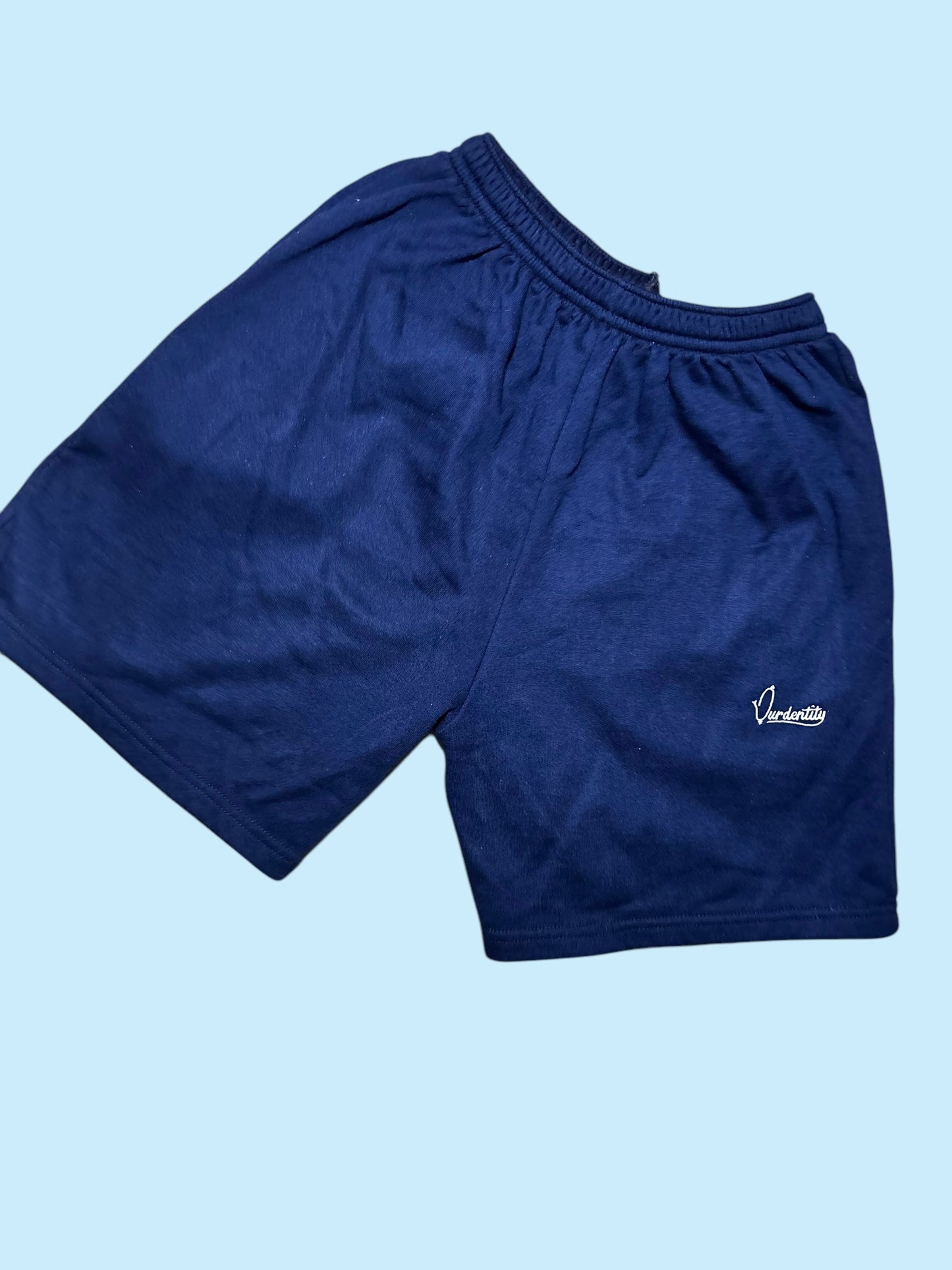 Navy Blue Tracksuit Shorts