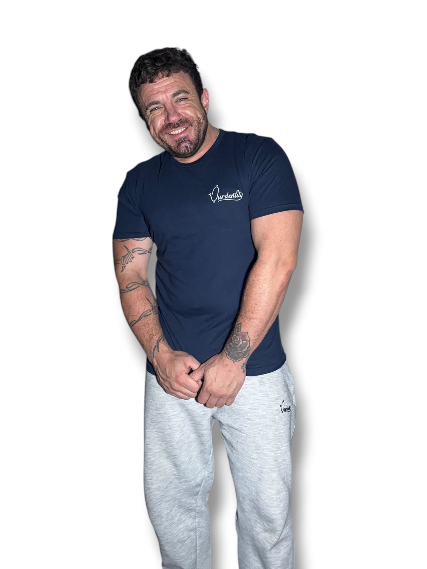 Signature Silver Grey Joggers