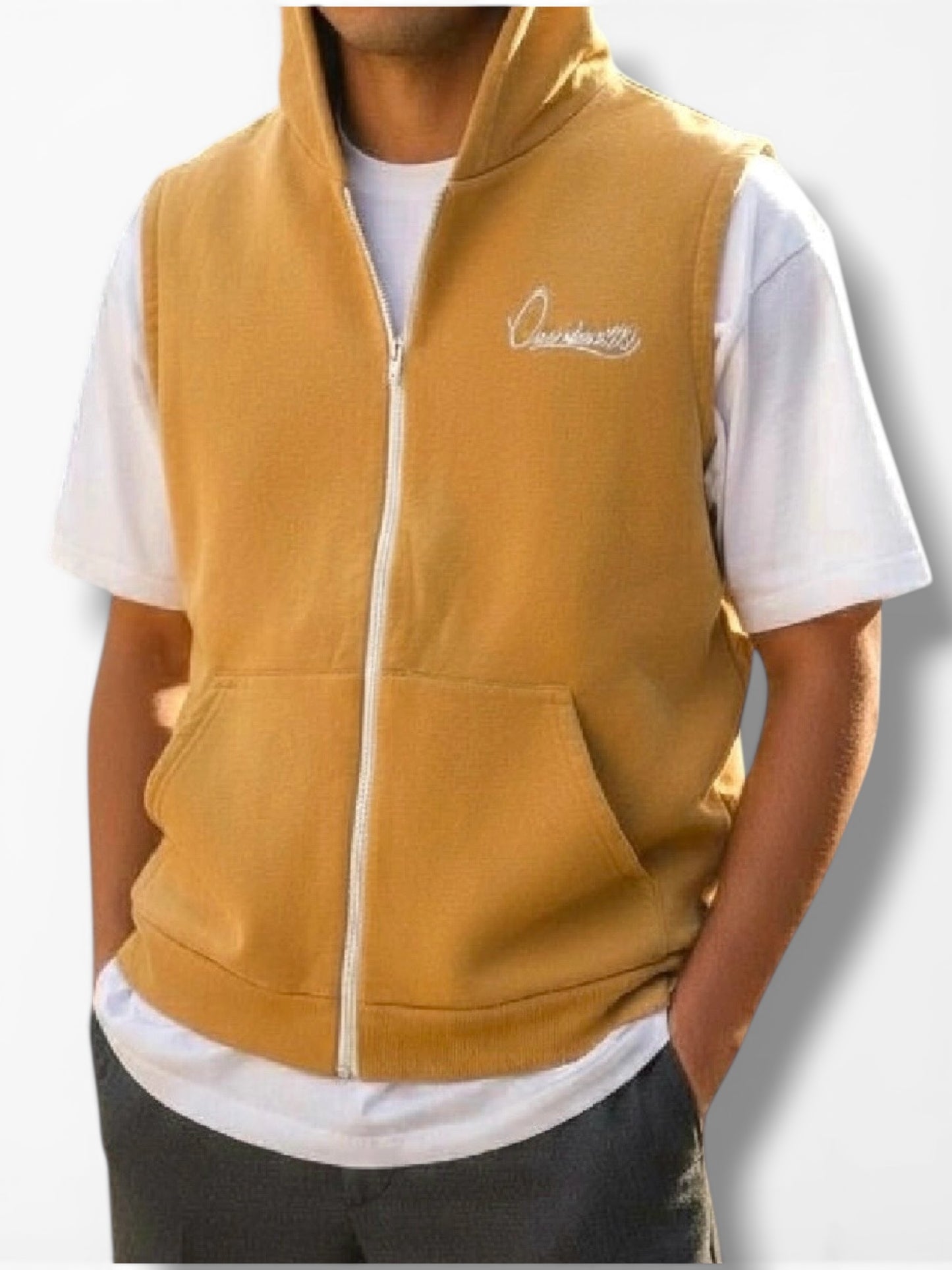 Caramel Signature Sleeveless Hoodie