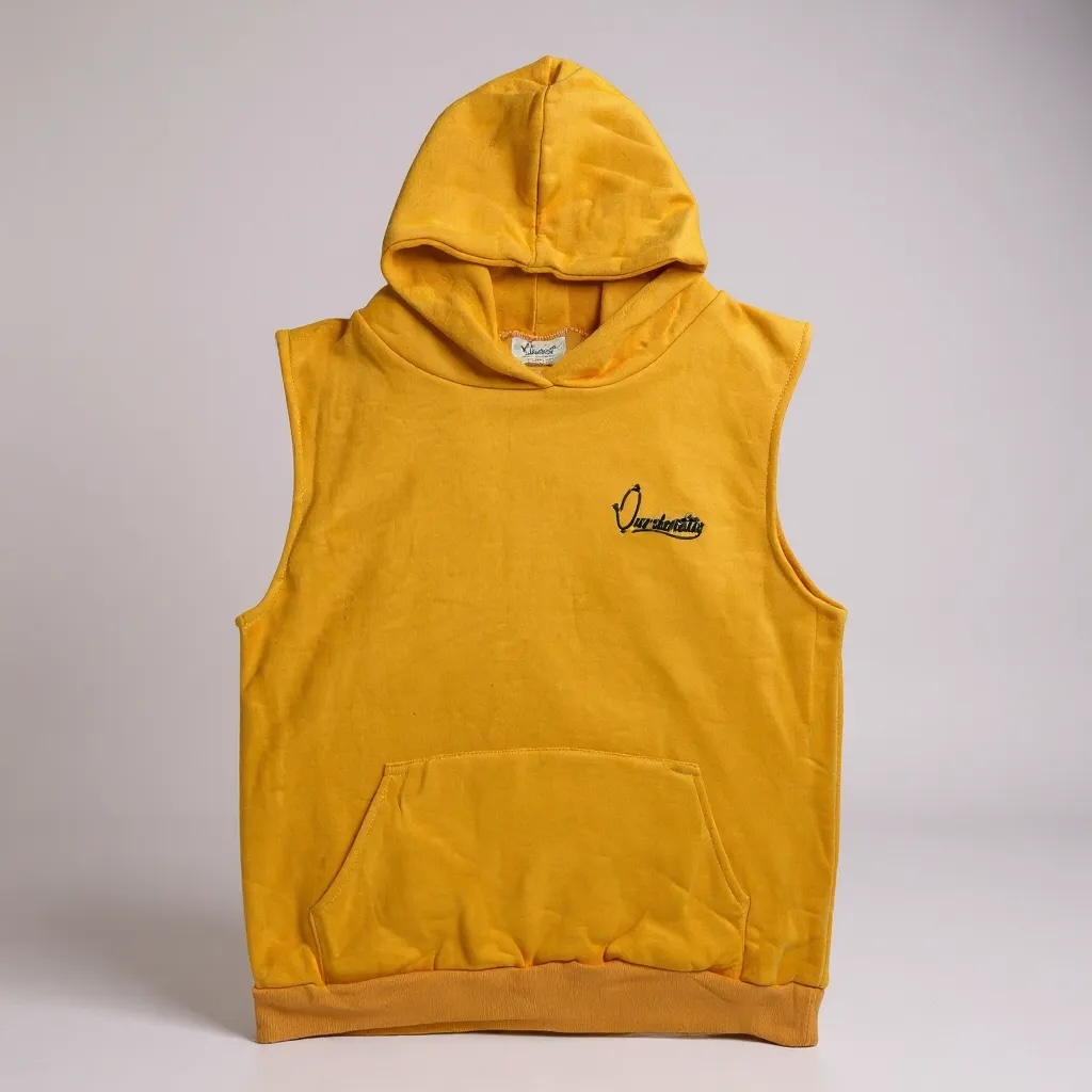 Sunflower Sleeveless Hoodie