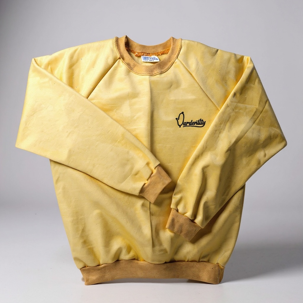 Yellow Crew Neck Jumper