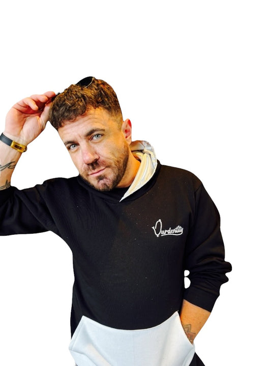 Black and White Signature Tracksuit
