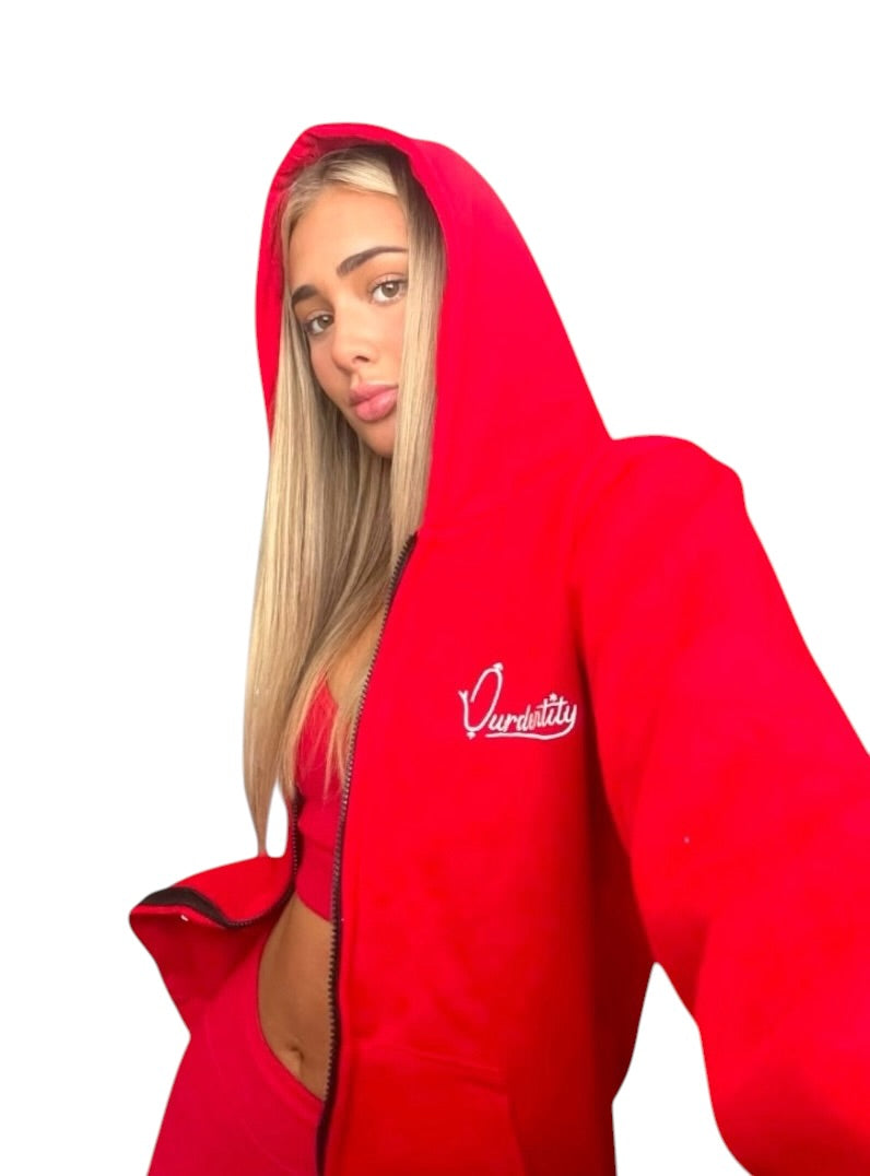 Signature Red Hoodie