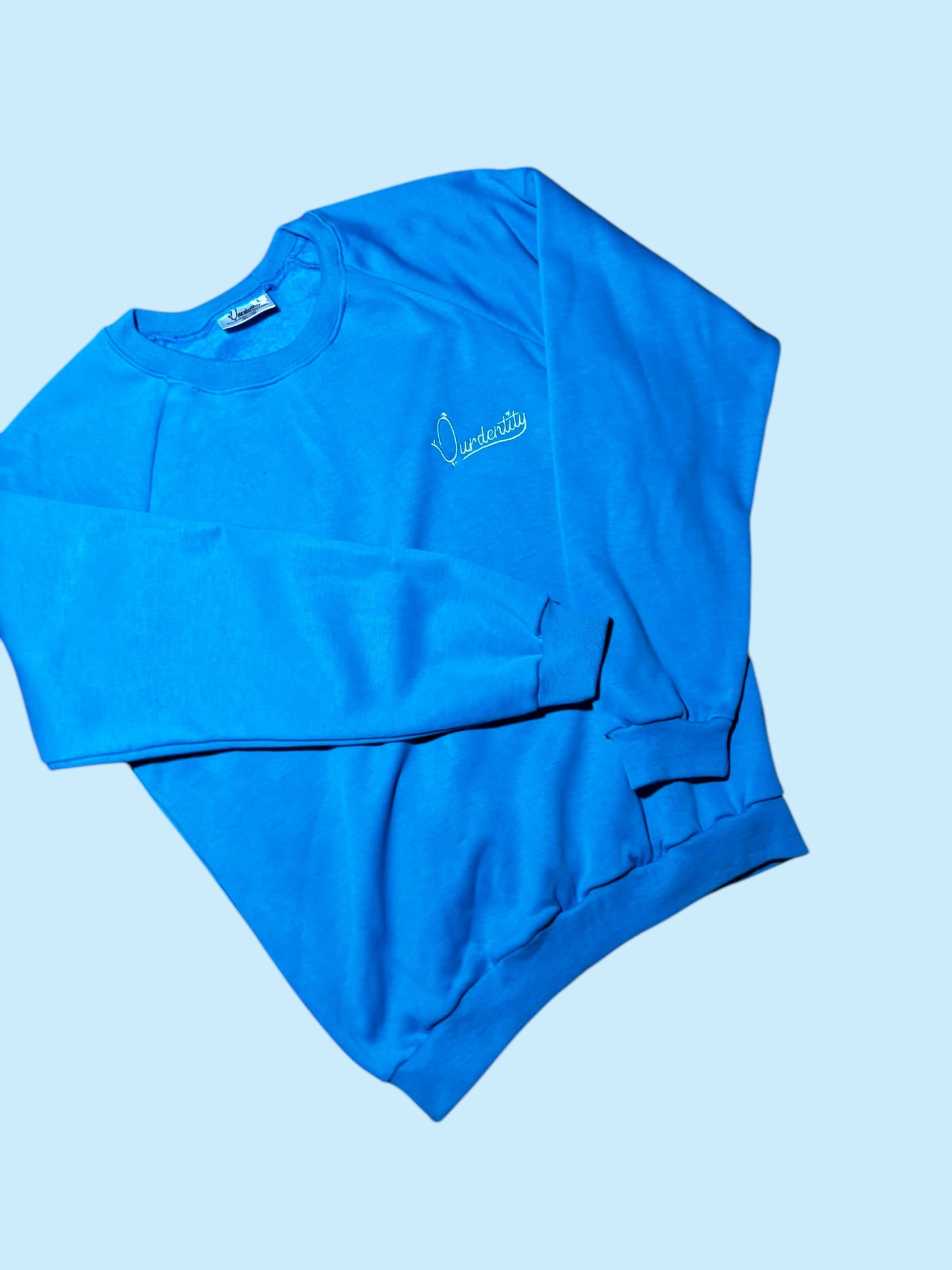 Sky blue Crew Neck Jumper