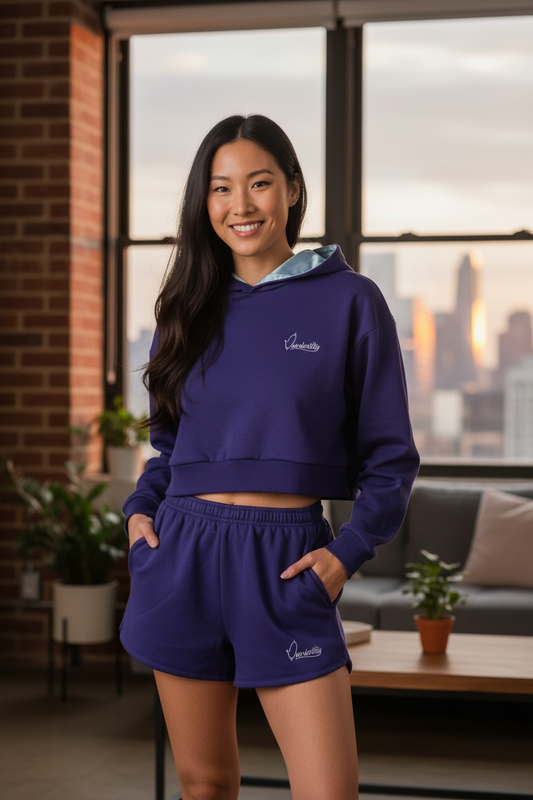 Purple Loungewear Set