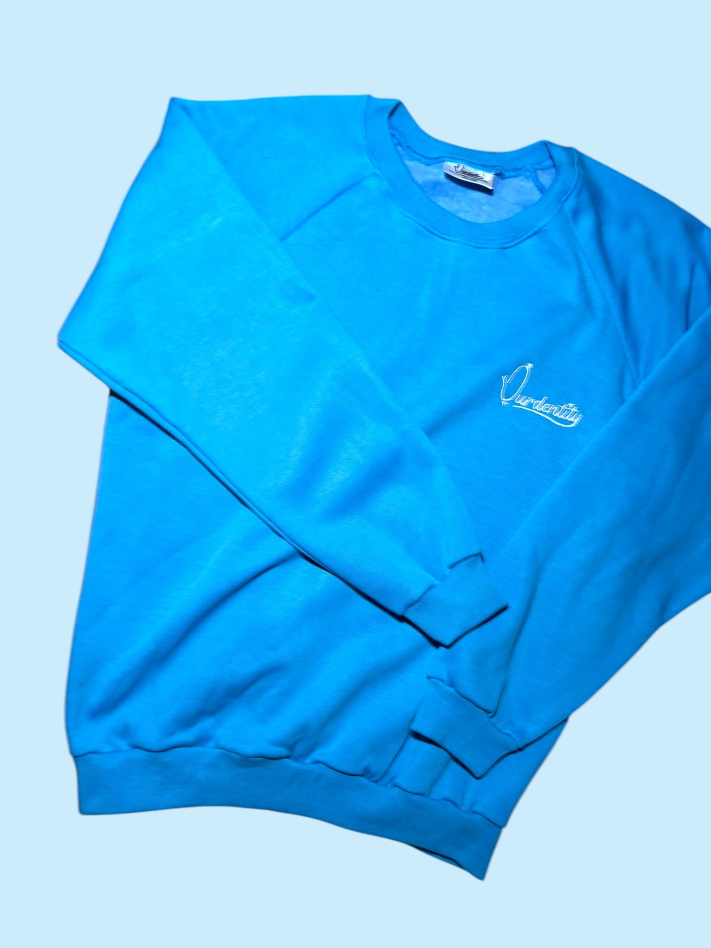 Sky blue Crew Neck Jumper