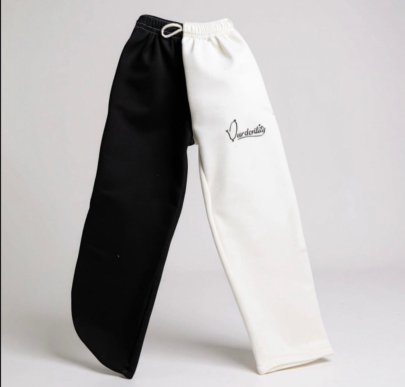 Kids Black and White Tracksuit