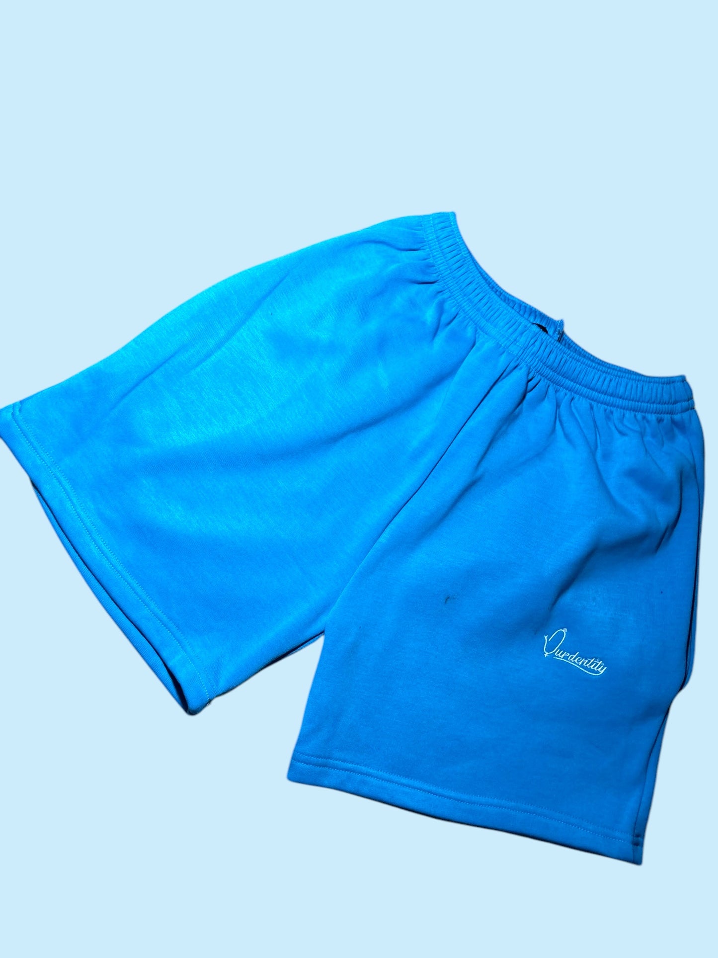 Sky Blue Tracksuit Shorts