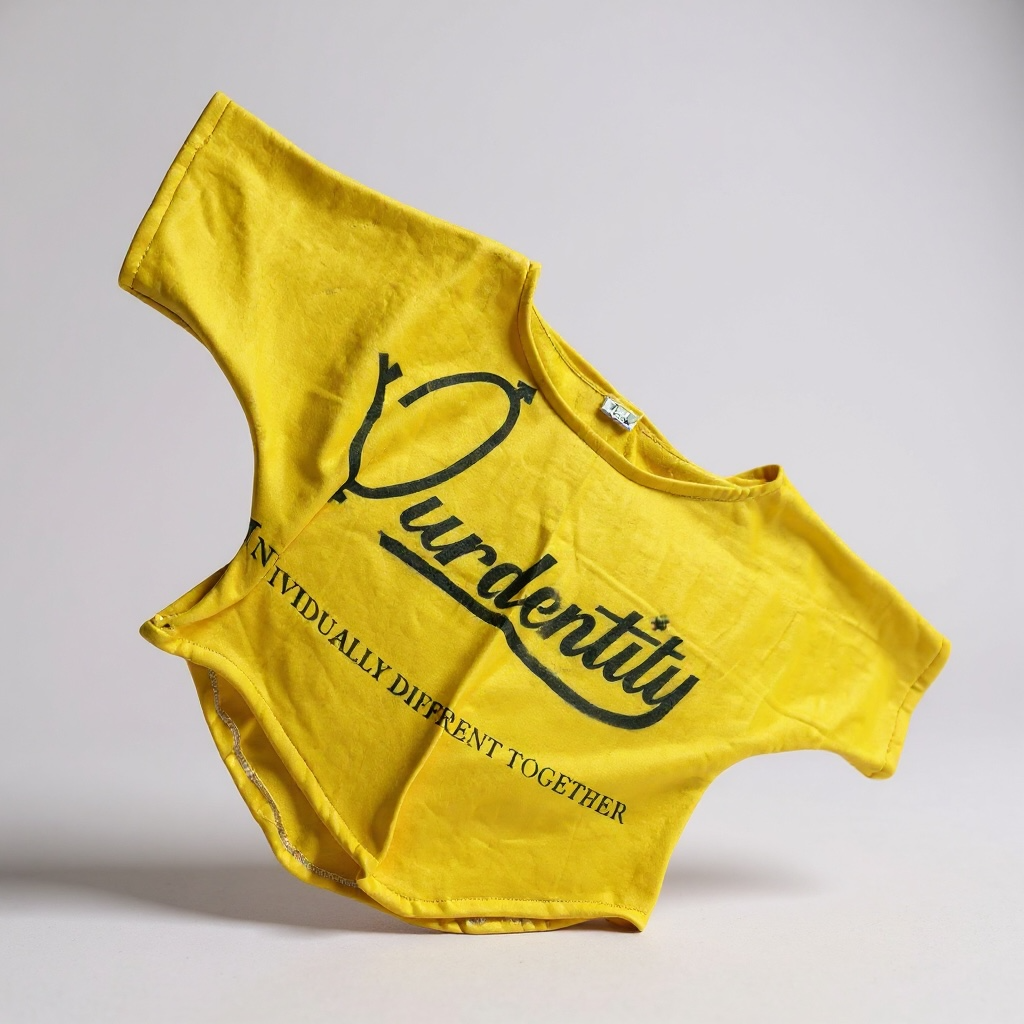 Yellow Pump Cover Gym Top