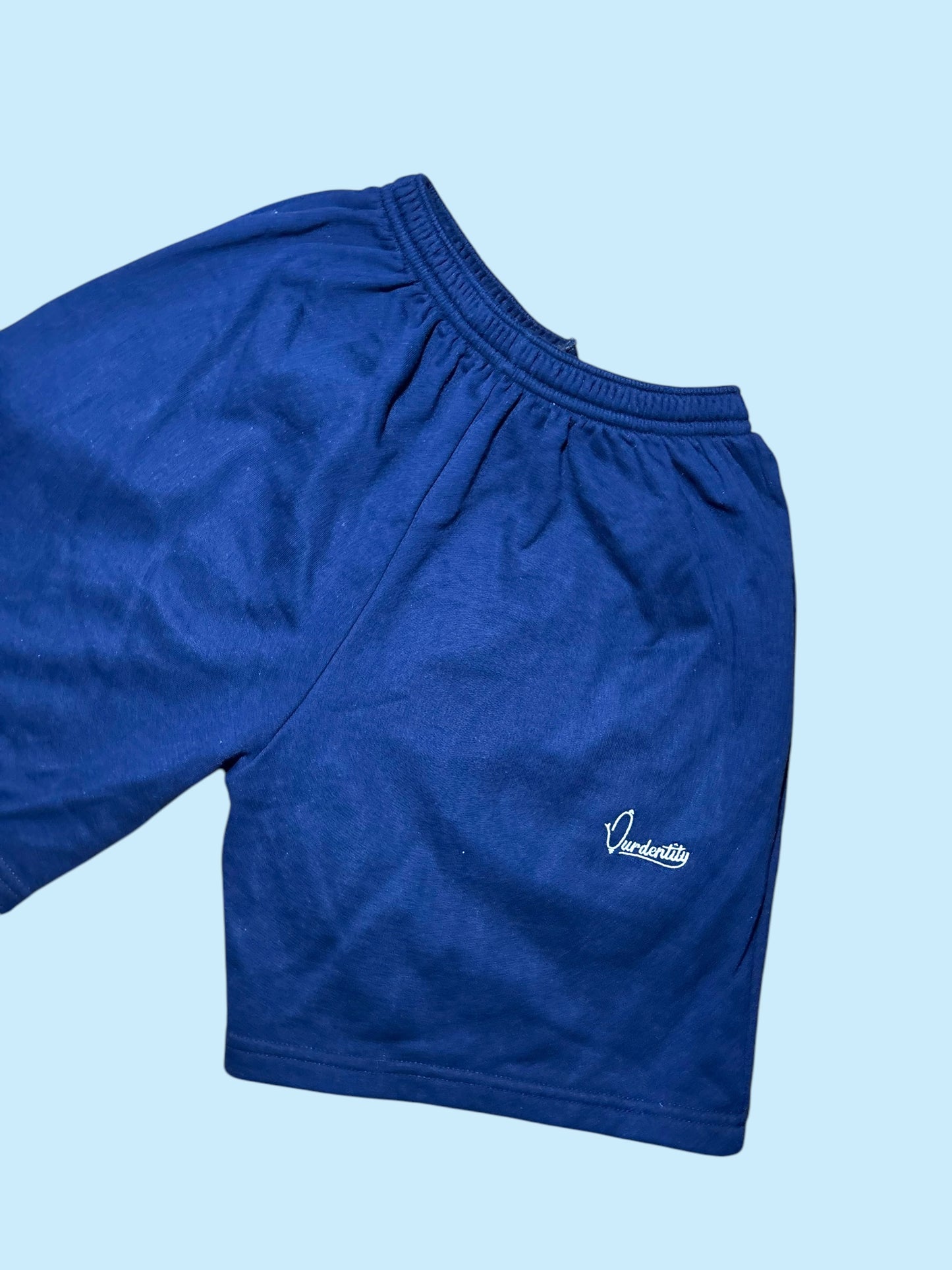 Navy Blue Tracksuit Shorts