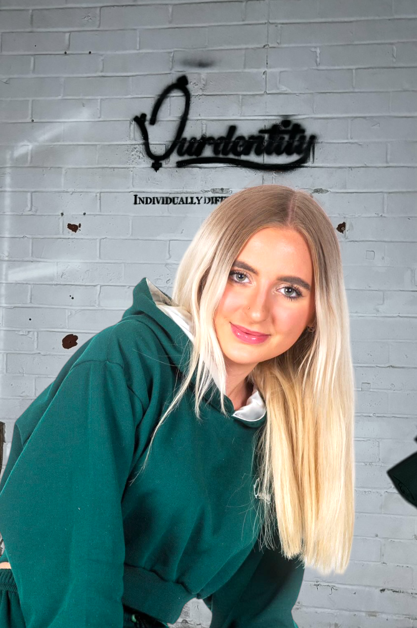 Forest Green Luxe Crop Hoodie