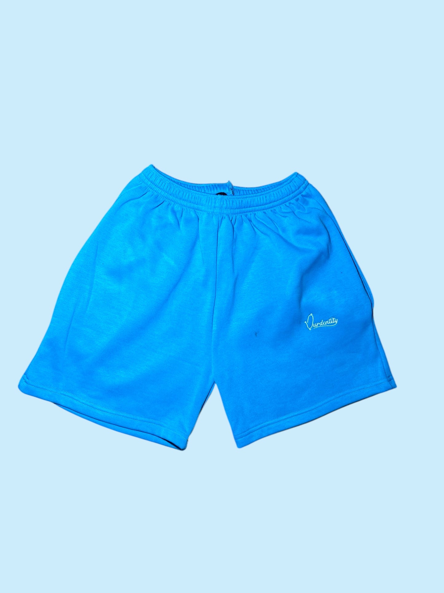 Sky Blue Tracksuit Shorts